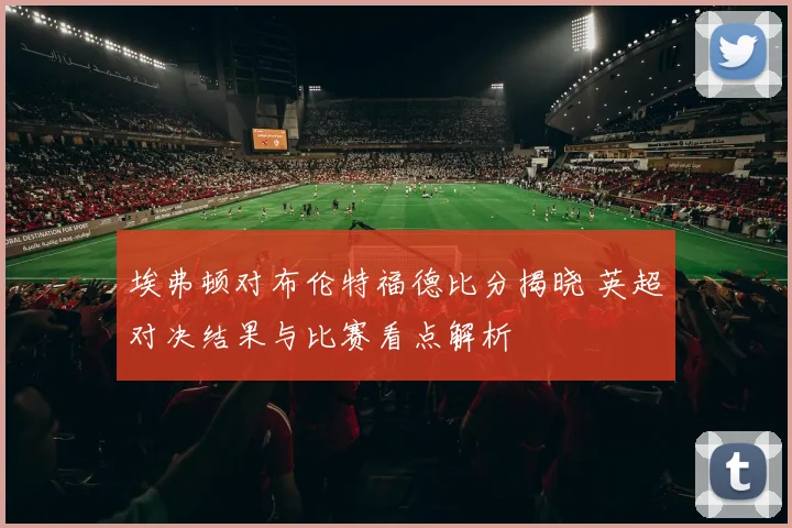 埃弗顿对布伦特福德比分揭晓 英超对决结果与比赛看点解析